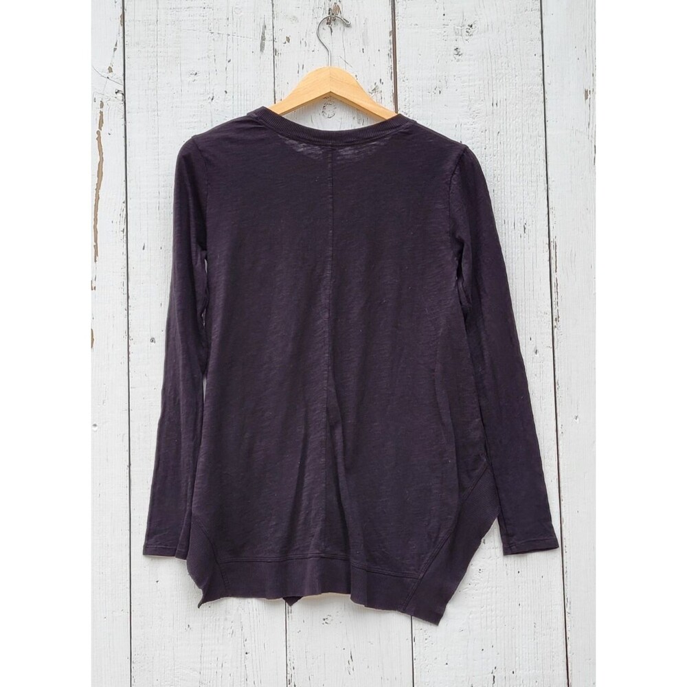 Bobi Los Angeles Women's Black Long Sleeve 100% Cotton T-Shirt Sz XS - Picture 5 of 5